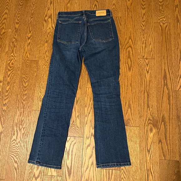 Frank and Oak Joan Bootcut Dark Wash Denim - Picture 7 of 8